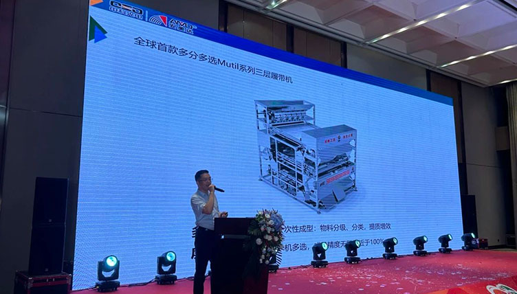 Multi Series Three-layer Belt-type Chili Sorter, chili sorter