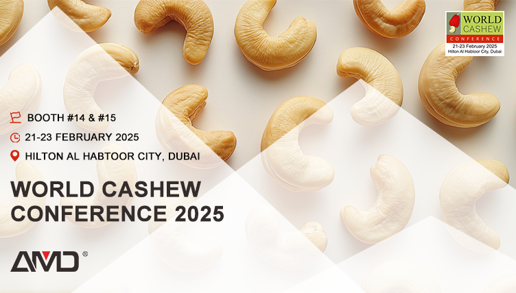 AMD SORTING to Showcase Cutting-Edge Cashew Sorting Solutions at the 2025 World Cashew Conference